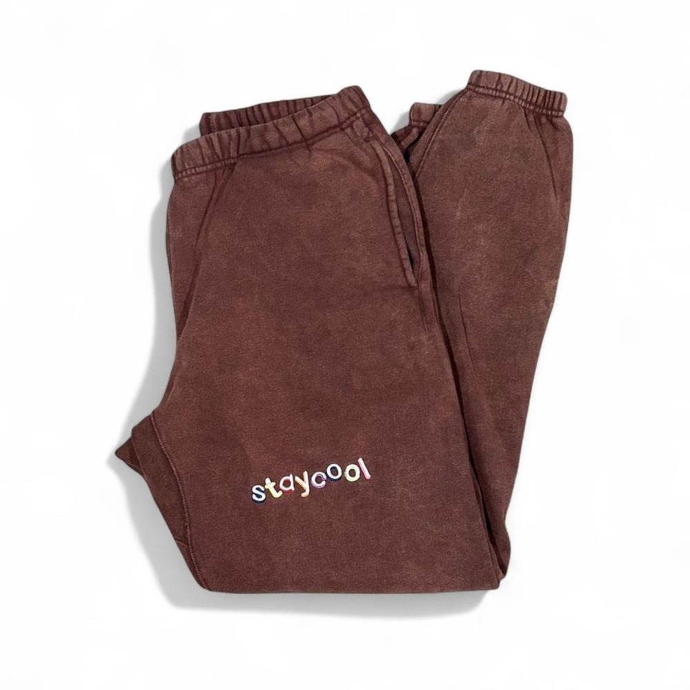 Stay Cool Chocolate Brown Sweatpants